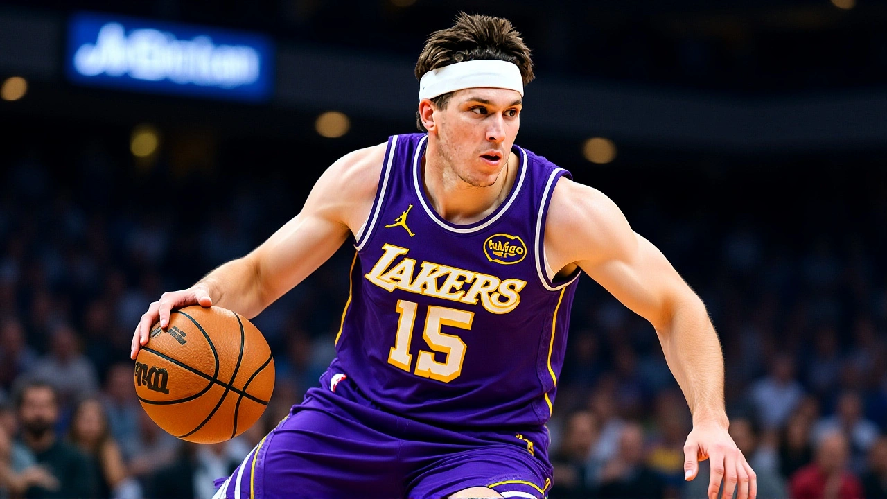 Austin Reaves marca 31 pontos antes da lesão; volta prevista na turnê de quatro jogos dos Lakers